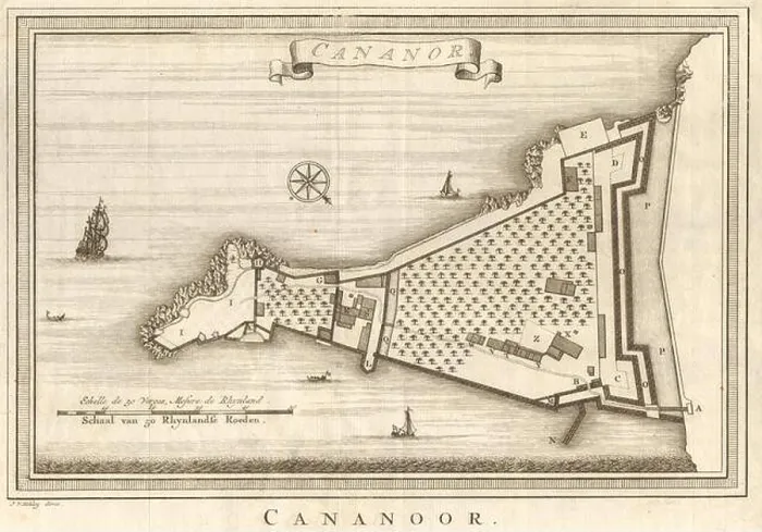Framed Print : Cananor'. India. Kannur town city plan, Kerala. BELLIN / SCHLEY 1755 old map Framed Print : Cananor'. India. Kannur town city plan, Kerala. BELLIN / SCHLEY 1755 old map