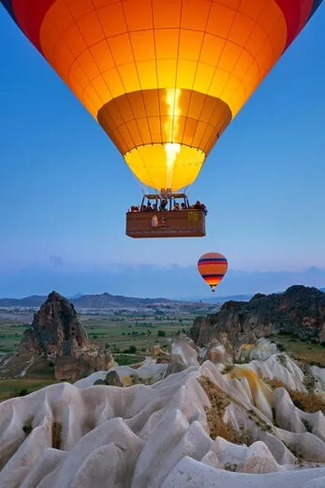 Framed Print : Cappadocia - hot air balloons, Goreme, Anatolia, Turkey