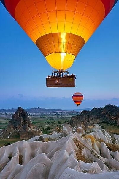 Cappadocia - hot air balloons, Goreme, Anatolia, Turkey