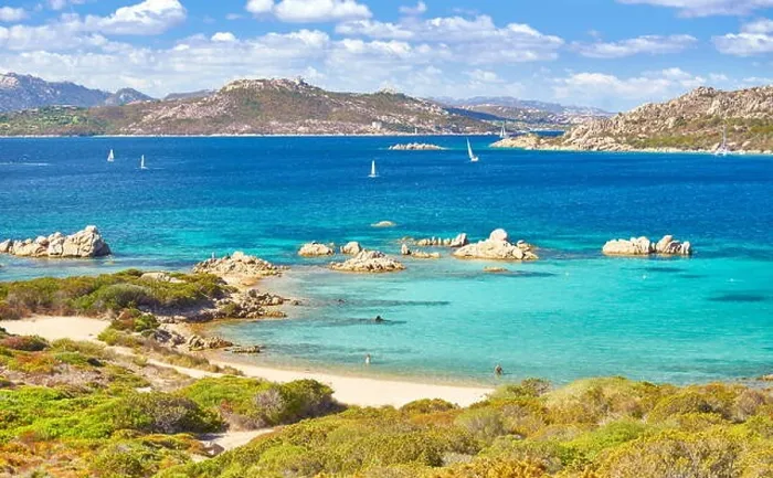 Framed Print : Caprera Island, La Maddalena Archipelago National Park, Sardinia, Italy