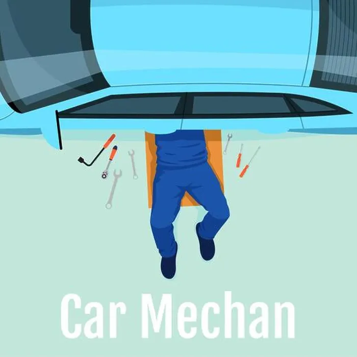 Framed Print : Car mechanic social media post mockup Framed Print : Car mechanic social media post mockup