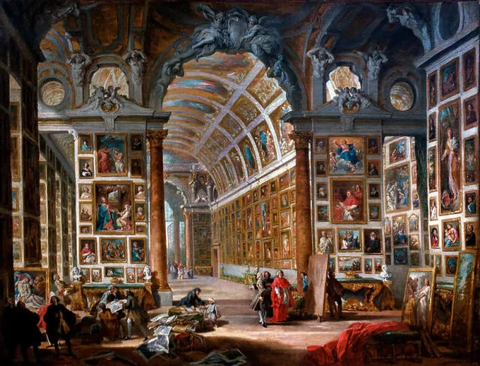 Framed Print : The Cardinal Silvio Valenti Gonzaga Gallery by PANNINI Giovanni Paolo 1691-1765 Italy Italian Framed Print : The Cardinal Silvio Valenti Gonzaga Gallery by PANNINI Giovanni Paolo 1691-1765 Italy Italian
