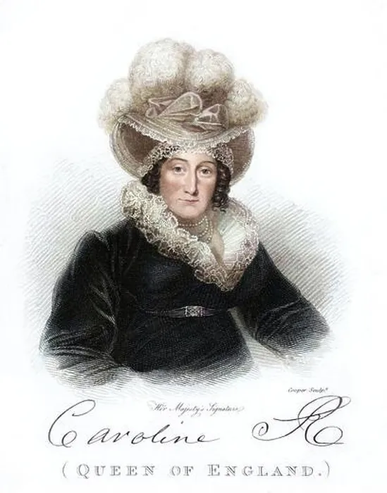Framed Print : Caroline Amelia Elizabeth of Brunswick Framed Print : Caroline Amelia Elizabeth of Brunswick
