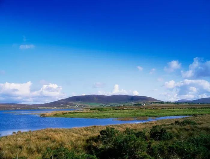 Framed Print : Carrowmore Lake, Bangor, Co Mayo, Ireland; Lake Near A Town Framed Print : Carrowmore Lake, Bangor, Co Mayo, Ireland; Lake Near A Town