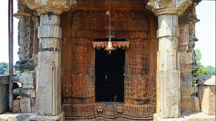 Framed Print : Carved garbhagriha entrance of Lord Shiva Temple, Bavka, Dahod, Gujarat, India Framed Print : Carved garbhagriha entrance of Lord Shiva Temple, Bavka, Dahod, Gujarat, India