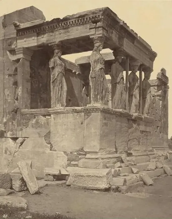 Framed Print : The Caryatid Porch of the Erechtheion Framed Print : The Caryatid Porch of the Erechtheion