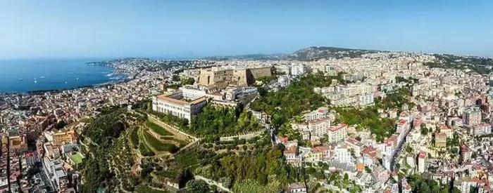 Framed Print : Castel Sant'Elmo and Charterhouse and Museum of San Martino from a drone, Naples, Campania, Italy, Europe Framed Print : Castel Sant'Elmo and Charterhouse and Museum of San Martino from a drone, Naples, Campania, Italy, Europe