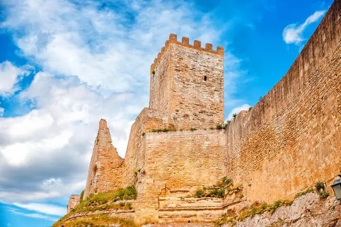 Framed Print : Castello di lombardia in Enna Sicily, Italy Framed Print : Castello di lombardia in Enna Sicily, Italy