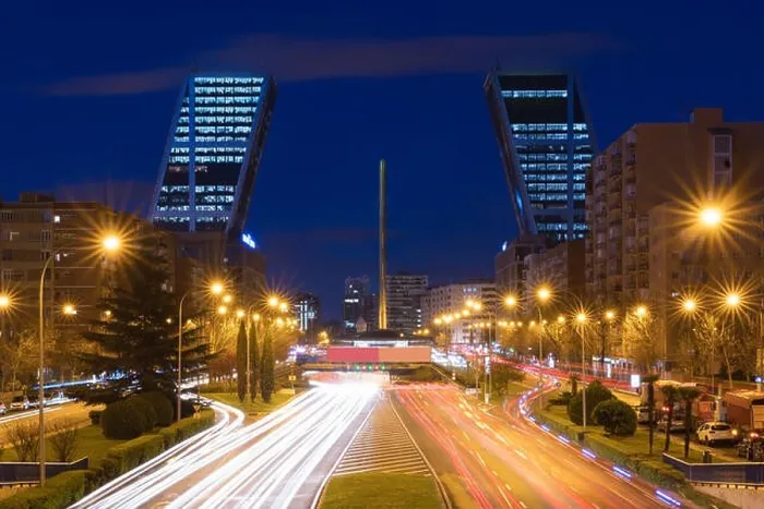 Framed Print : The Castilla Square (Plaza Castilla) is defines the new economic center of Madrid, Spain. It is one of the touristic attractions of the Madrid city Framed Print : The Castilla Square (Plaza Castilla) is defines the new economic center of Madrid, Spain. It is one of the touristic attractions of the Madrid city