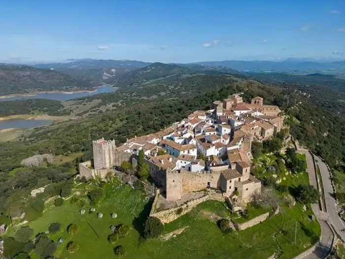 Framed Print : Castle of Castellar de la Frontera in the province of Cadiz, Andalusia