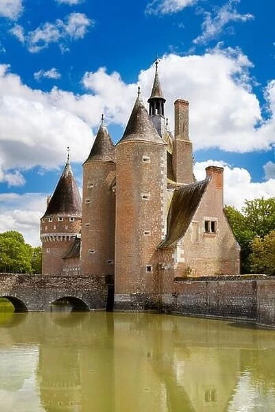 Castle du Moulin, Loire Valley, France