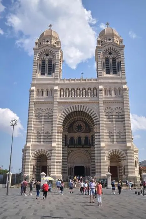 Framed Print : Cathedral Major in Marseille France Framed Print : Cathedral Major in Marseille France