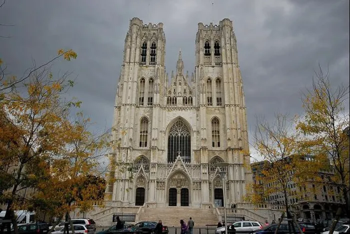 Framed Print : Cathedral of Saint Michel et Gudule, Brussels, Belgium Framed Print : Cathedral of Saint Michel et Gudule, Brussels, Belgium
