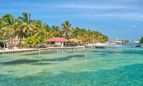 Caye Caulker Caribbean Island, Belize, Central America
