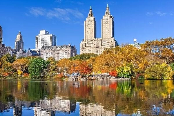 Central Park during autumn in New York City