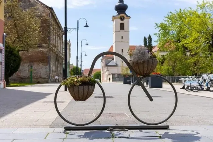 Framed Print : Centre of Koprivnica town in Croatia Framed Print : Centre of Koprivnica town in Croatia