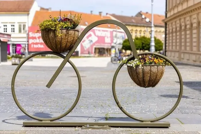 Framed Print : Centre of Koprivnica town in Croatia Framed Print : Centre of Koprivnica town in Croatia