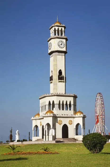 Framed Print : Chacha clock tower in Batumi. Autonomous Republic of Adjara. Georgia Framed Print : Chacha clock tower in Batumi. Autonomous Republic of Adjara. Georgia