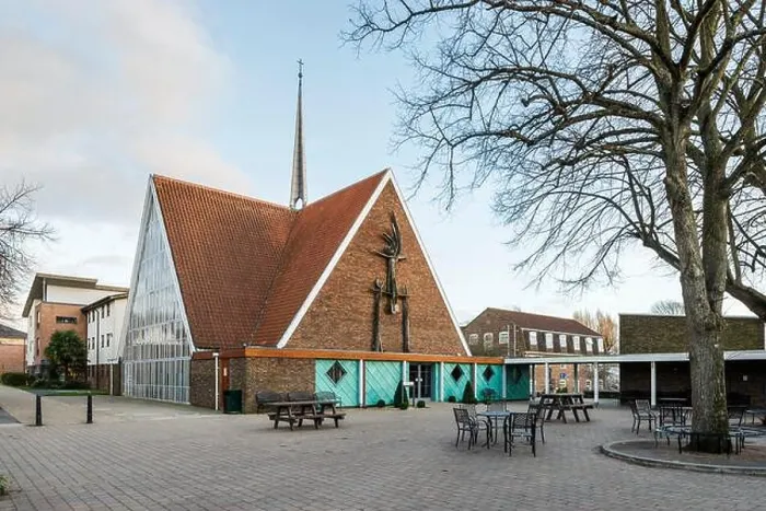 Framed Print : Chapel of the Ascension, University of Chichester, Chichester, West Sussex, 2015 Artist: Steven Baker Framed Print : Chapel of the Ascension, University of Chichester, Chichester, West Sussex, 2015 Artist: Steven Baker