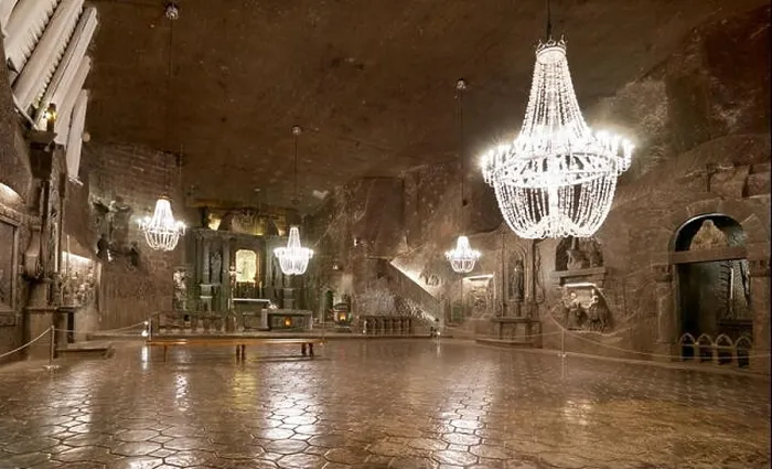 Framed Print : The Chapel of St. Kinga, Wieliczka Salt Mine, Cracow, Poland, UNESCO Framed Print : The Chapel of St. Kinga, Wieliczka Salt Mine, Cracow, Poland, UNESCO