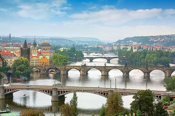 Charles Bridge Prague Czech Republic