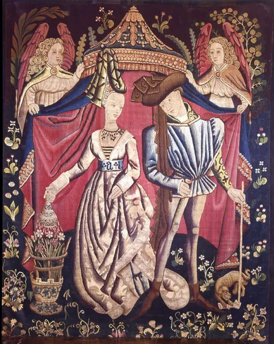 Framed Print : Charles of Orleans and his wife Marie de Clèves Framed Print : Charles of Orleans and his wife Marie de Clèves