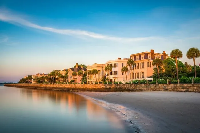 Framed Print : Charleston, South Carolina, USA homes along The Battery Framed Print : Charleston, South Carolina, USA homes along The Battery