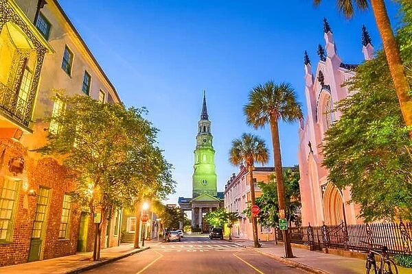 Charleston, South Carolina, USA town cityscape