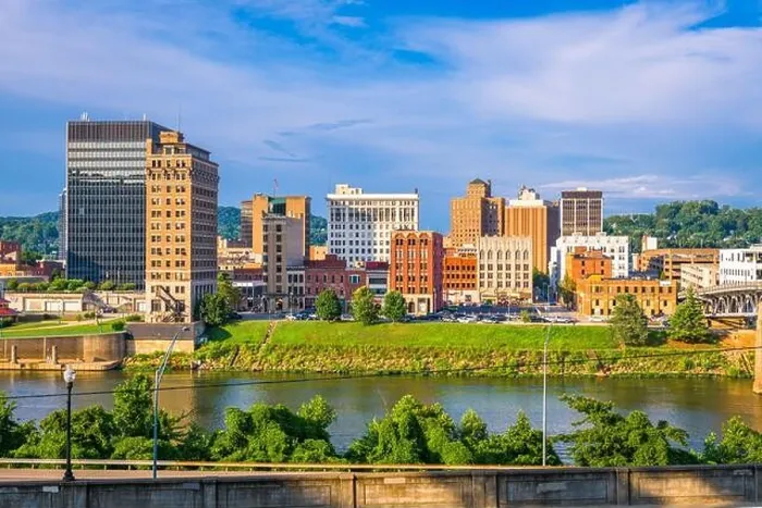 Framed Print : Charleston, West Virginia, USA skyline on the Kanawha River Framed Print : Charleston, West Virginia, USA skyline on the Kanawha River