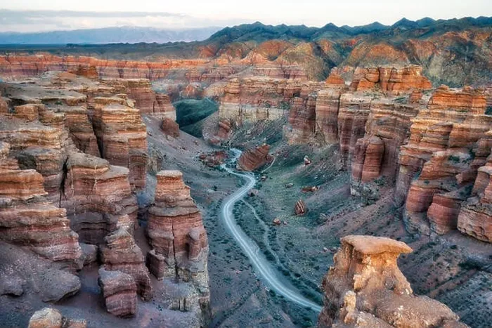 Framed Print : Charyn Canyon in South East Kazakhstan, taken in August 2018 taken in hdr Framed Print : Charyn Canyon in South East Kazakhstan, taken in August 2018 taken in hdr