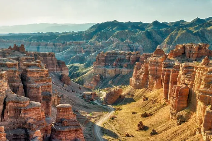 Framed Print : Charyn Canyon in South East Kazakhstan, taken in August 2018 taken in hdr Framed Print : Charyn Canyon in South East Kazakhstan, taken in August 2018 taken in hdr
