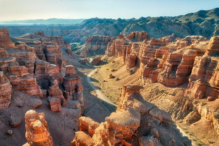 Framed Print : Charyn Canyon in South East Kazakhstan, taken in August 2018 taken in hdr Framed Print : Charyn Canyon in South East Kazakhstan, taken in August 2018 taken in hdr