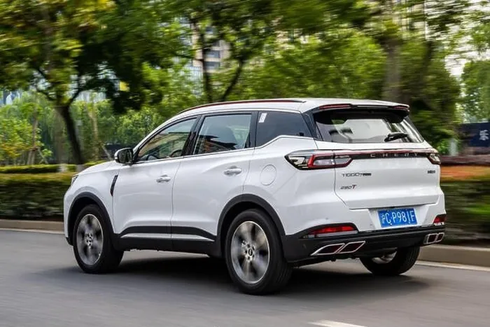 Framed Print : Chery Tiggo 7 Pro (badged at Tiggo 7 Plus for China) SUV car pictured being driven during a test in Shanghai, China Framed Print : Chery Tiggo 7 Pro (badged at Tiggo 7 Plus for China) SUV car pictured being driven during a test in Shanghai, China