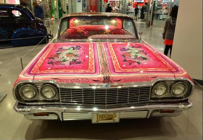 Framed Print : Chevrolet Impala Custom car Framed Print : Chevrolet Impala Custom car