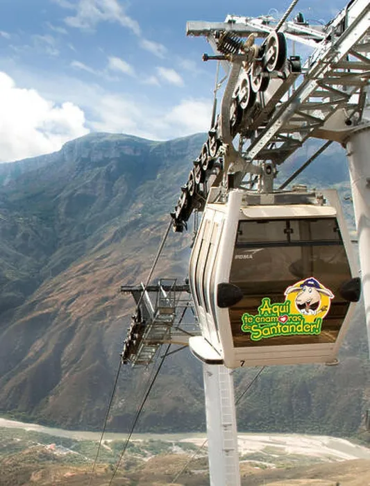 Framed Print : Chicamocha National Park Cable Car Framed Print : Chicamocha National Park Cable Car