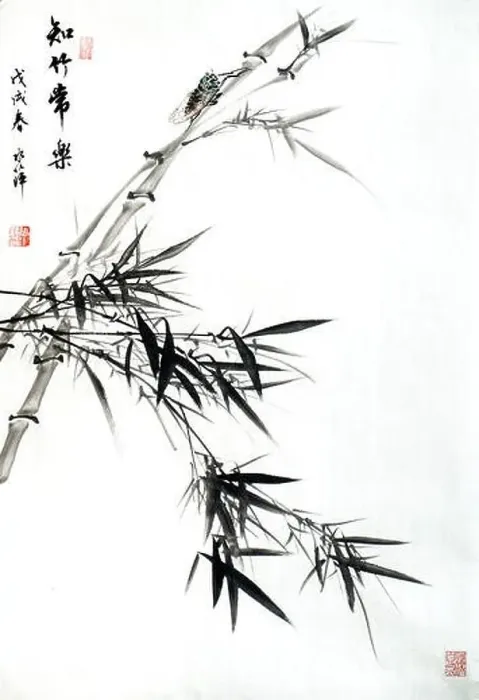 Framed Print : Chinese painting of flowers and birds Framed Print : Chinese painting of flowers and birds