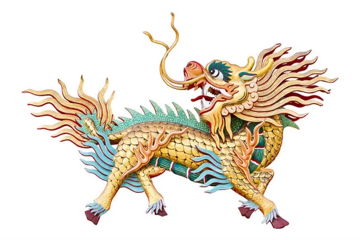Framed Print : Chinese unicorn in Chinese temple at Chonburi Thailand Framed Print : Chinese unicorn in Chinese temple at Chonburi Thailand