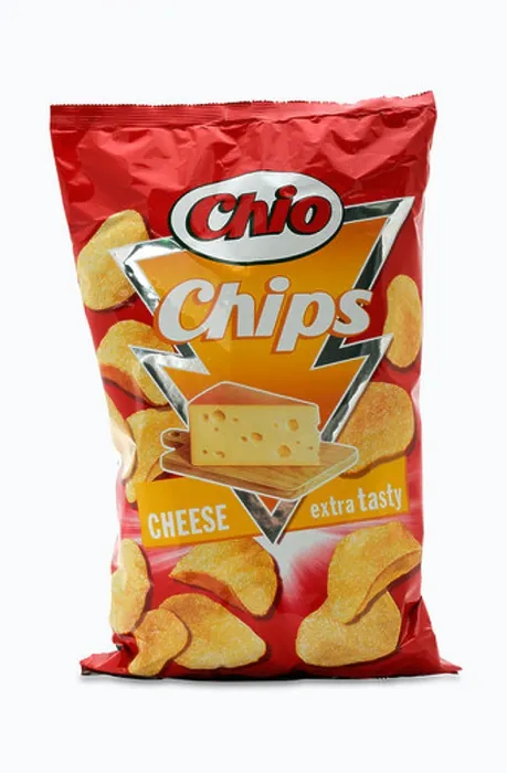 Framed Print : Chio Chips with cheese crisps