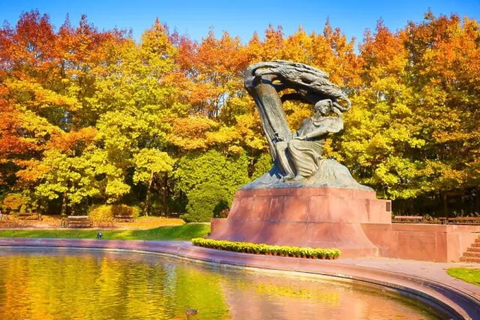 Framed Print : Chopin monument in autumn Lazienki Park, Warszawa, Poland Framed Print : Chopin monument in autumn Lazienki Park, Warszawa, Poland