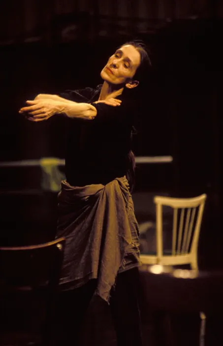 Framed Print : choreograph and ballet dancer Pina Bausch dancing herself her piece 'Cafe Mueller' in Wuppertal Framed Print : choreograph and ballet dancer Pina Bausch dancing herself her piece 'Cafe Mueller' in Wuppertal