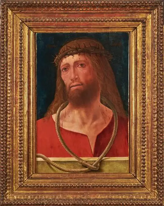 Framed Print : Christ Crowned With Thorns, c1479-80 Framed Print : Christ Crowned With Thorns, c1479-80