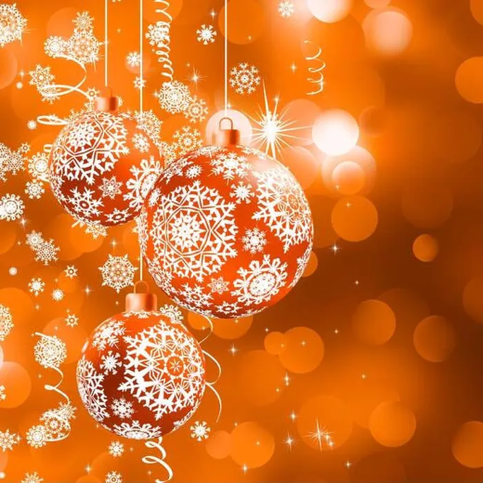Framed Print : Christmas balls over orange bokeh. EPS 8 Framed Print : Christmas balls over orange bokeh. EPS 8