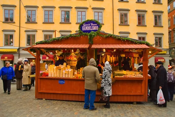 Framed Print : Christmas market at Stortorget square in Gamla Stan Old Town Stockholm Sweden EU Framed Print : Christmas market at Stortorget square in Gamla Stan Old Town Stockholm Sweden EU