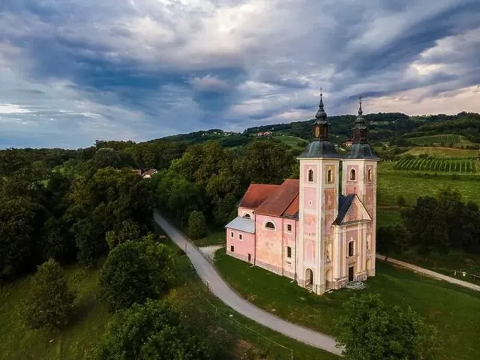 Framed Print : Church of Mother of the Good World ( Metere Dobrego Sveta in Konstanjevica na Krki, Slovenia Framed Print : Church of Mother of the Good World ( Metere Dobrego Sveta in Konstanjevica na Krki, Slovenia