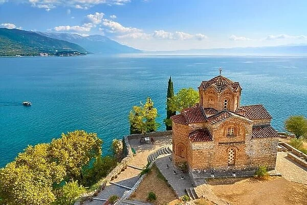 Church of St. John at Kaneo, Ohrid, Macedonia, UNESCO