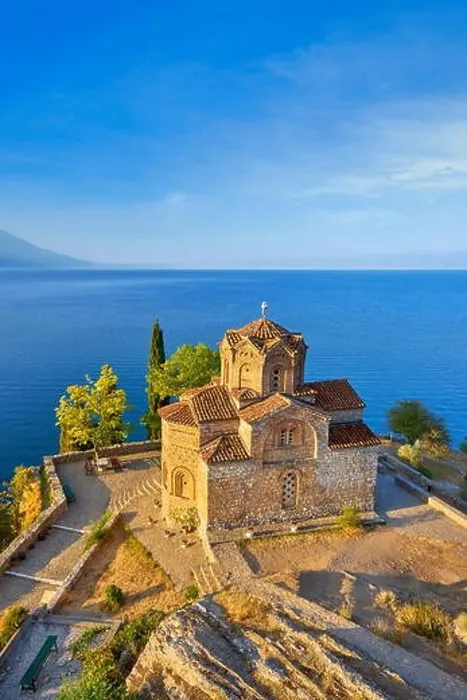Framed Print : Church of St. John at Kaneo, Ohrid, Macedonia, UNESCO Framed Print : Church of St. John at Kaneo, Ohrid, Macedonia, UNESCO