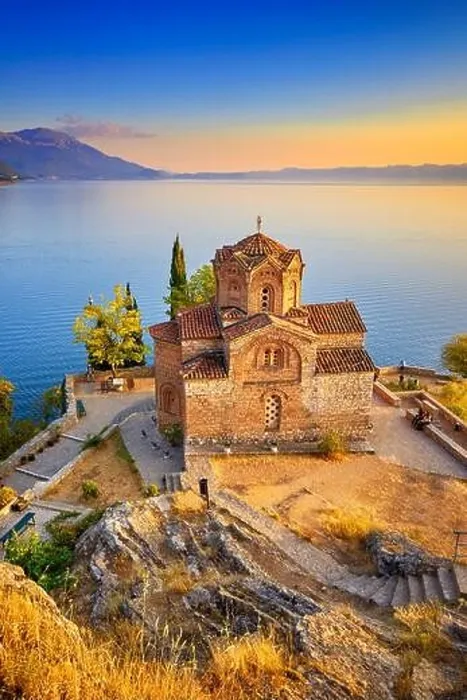 Framed Print : Church of St. John at Kaneo, Ohrid, Macedonia, UNESCO Framed Print : Church of St. John at Kaneo, Ohrid, Macedonia, UNESCO