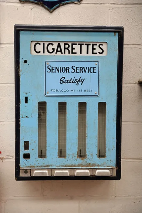 Framed Print : cigarette vending machine england uk Framed Print : cigarette vending machine england uk