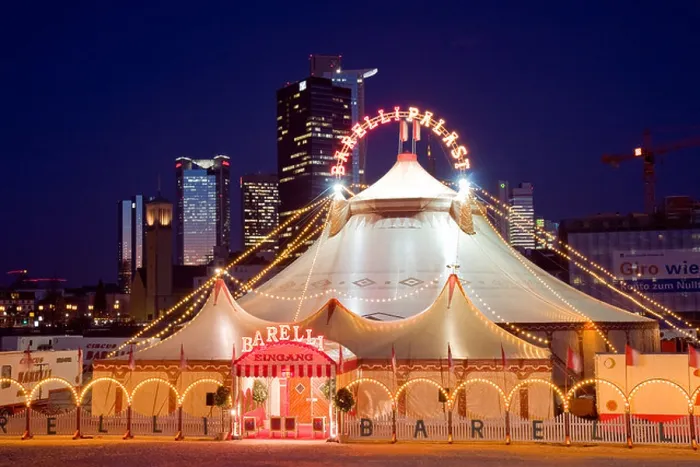 Framed Print : circus tent at night, Germany, Hesse, Frankfurt Framed Print : circus tent at night, Germany, Hesse, Frankfurt
