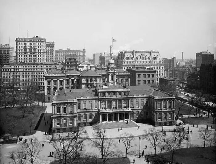 Framed Print : City Hall, New York City 1904 Framed Print : City Hall, New York City 1904